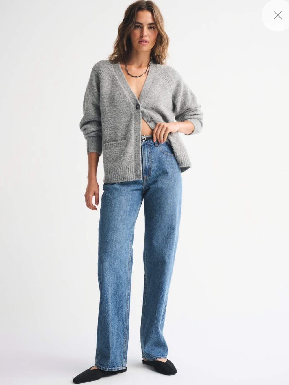 Abercrombie & Fitch The Loose High Rise Jean